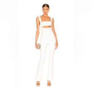 MISHA COLLECTION White Jumpsuit